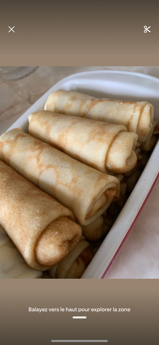 Crêpe nature