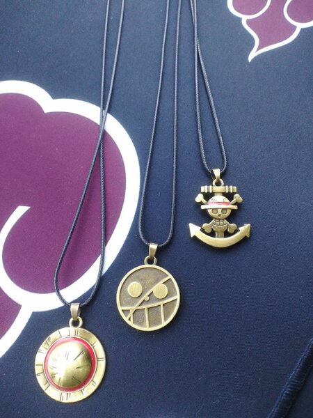 One piece pirate necklaces