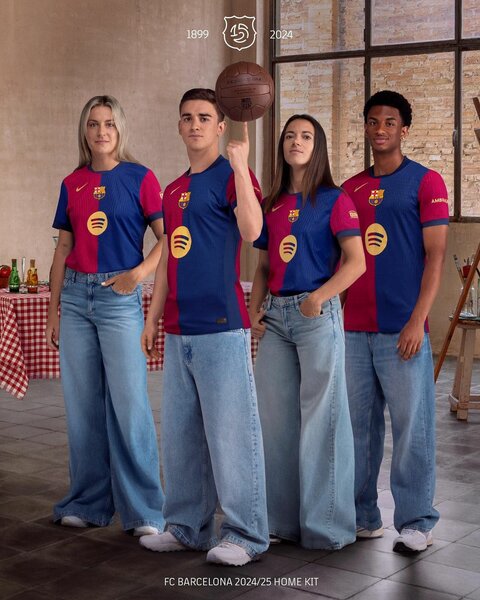 Maillot Domicile FC Barcelona 24/25