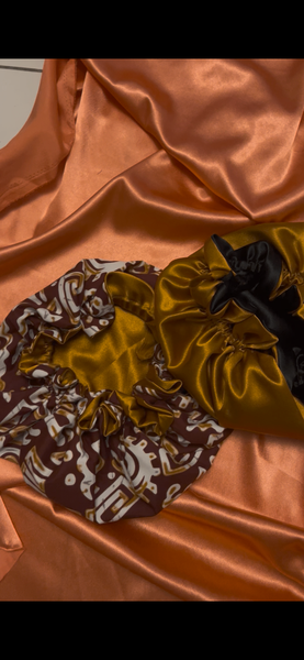 Bonnet en satin