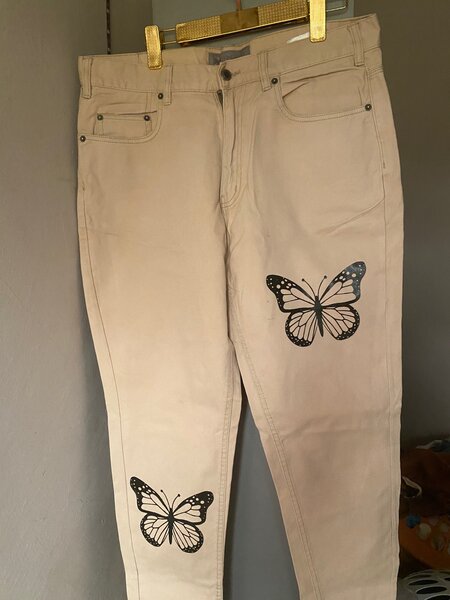 Denim trousers