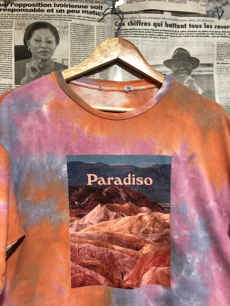 T-shirt Teinté Paradiso