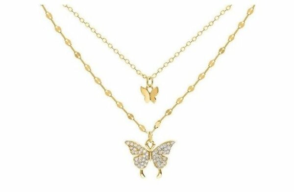 Chaine double papillon
