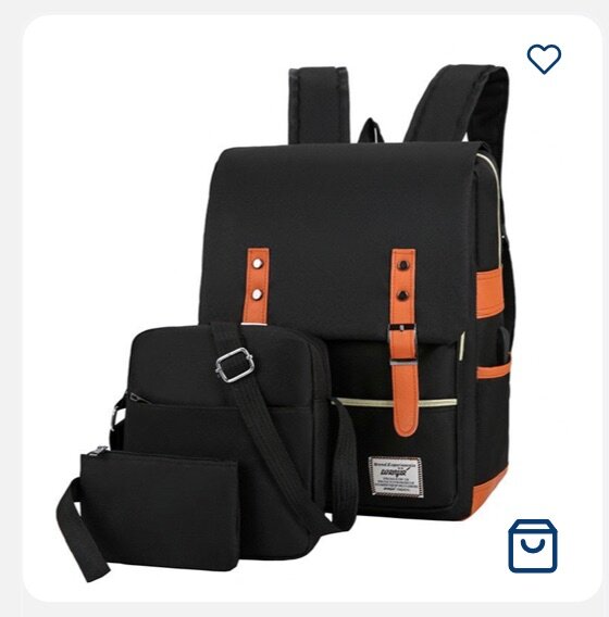 Three piece bags