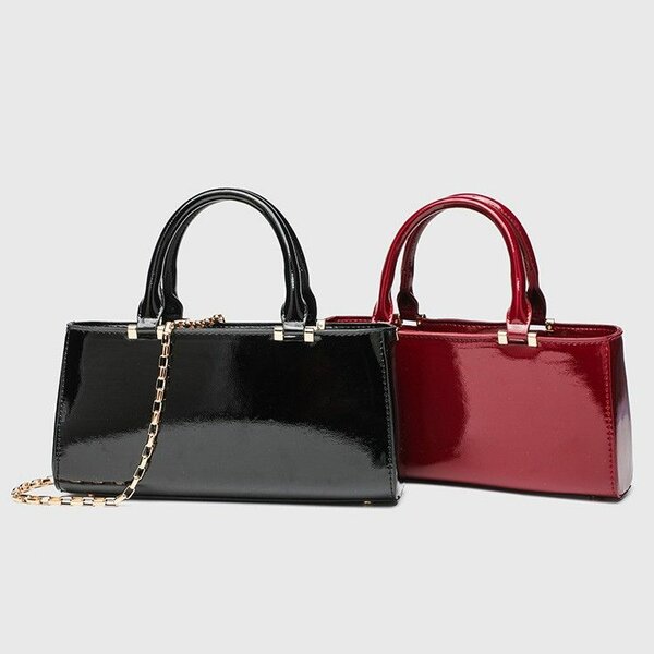 Sac à main Zara élégant verni