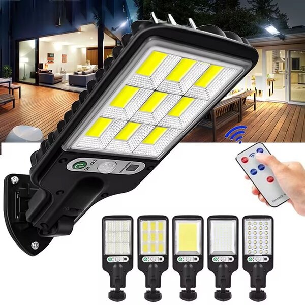 Lampe solaire avec capteur
