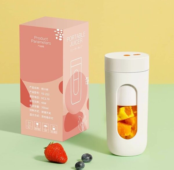 Mixeur Portable,350 ML Mini Blender-Tasse à jus rechargeable