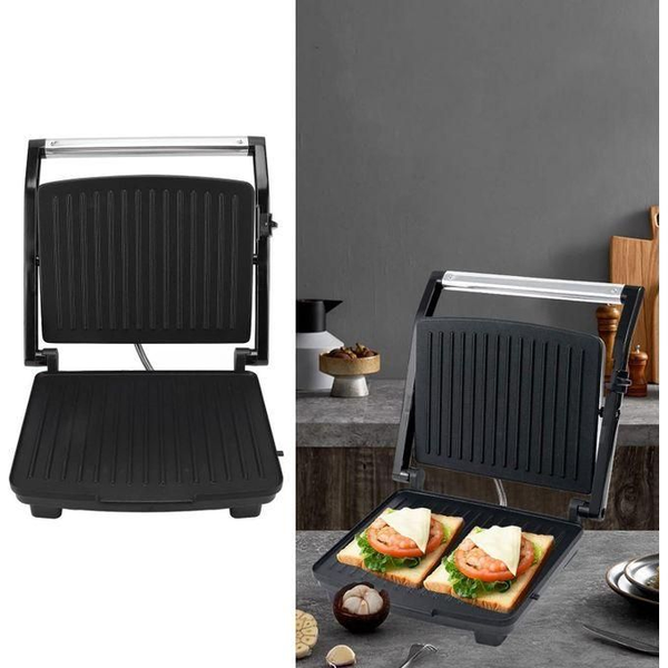 Gril Electrique Anti-brûlure En Acier Inoxydable, Chauffage Recto-verso Pour La Cuisine
