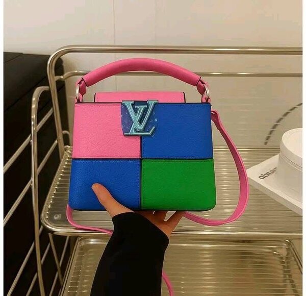 Sac à main coloré tendance