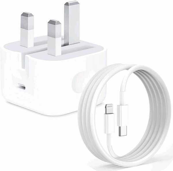 iPhone fast charger Type C White
