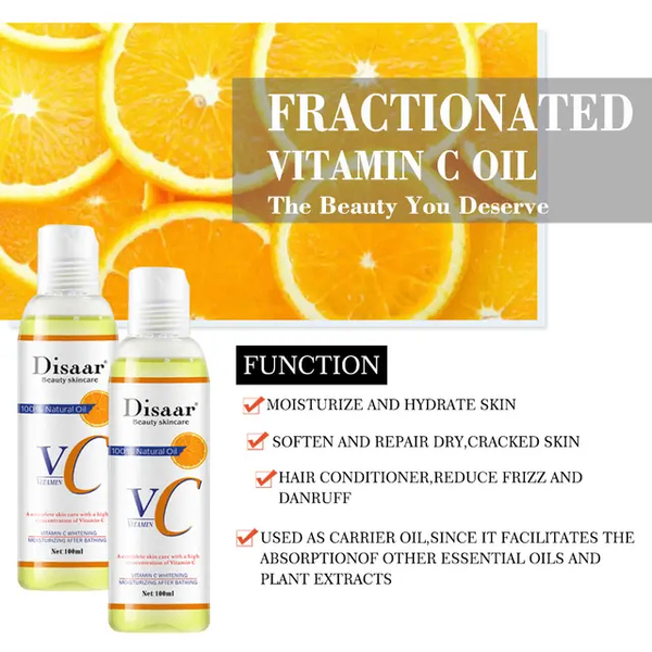Huile de corps disaar a la vitamine C