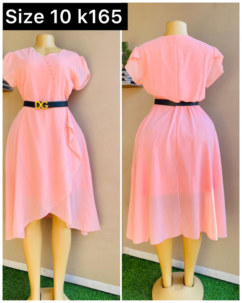 pink dress