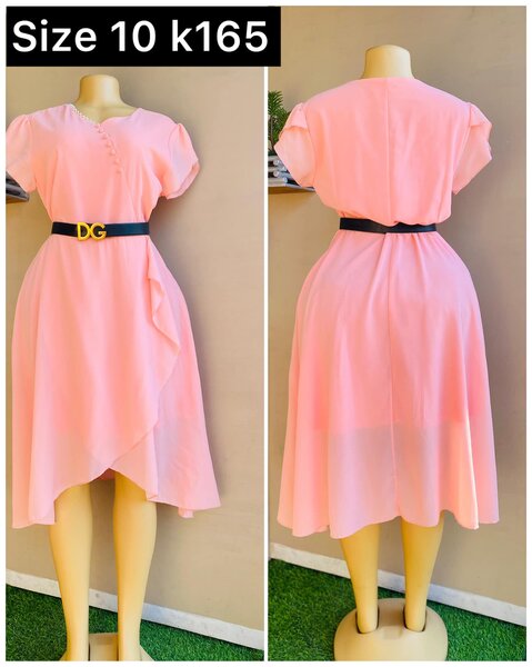 pink dress