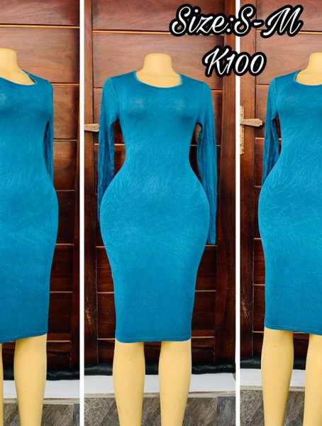 Robe bleu