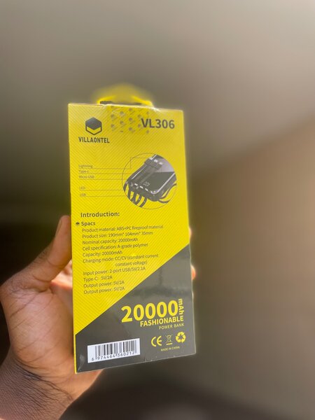 Villaon power Bank 20000mAh