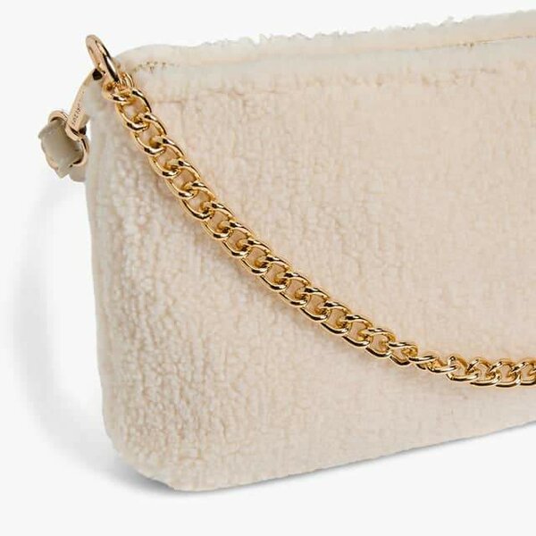 DREW SHERPA HOBO HANDBAG