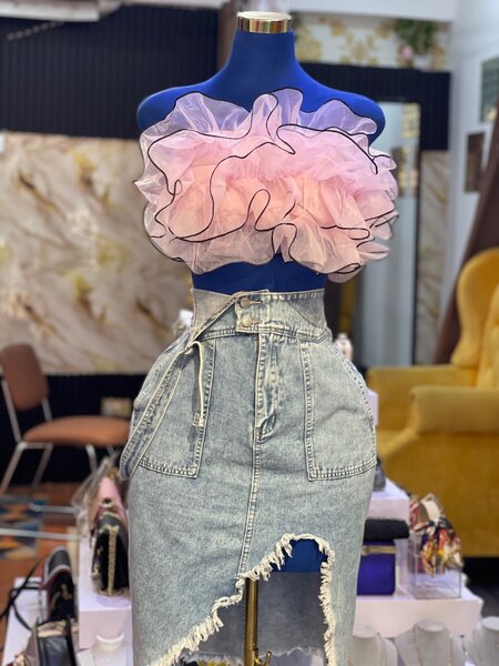 Jean two piece