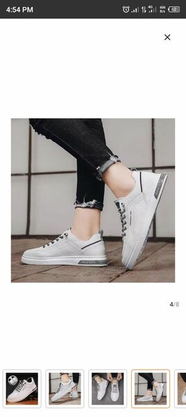 Men smooth sneaker