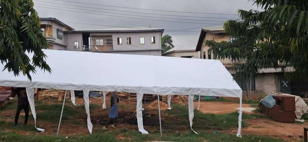 White canopy