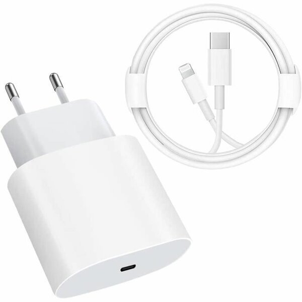 Chargeur Rapide iPhone USB C 20W avec 2M Câble[Certifié Appl