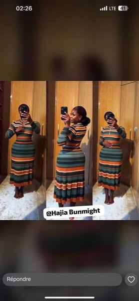 Striped Maxi Dress