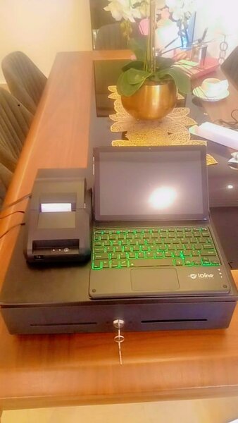 Caisse enregistreuse terminal de point de vente 10"