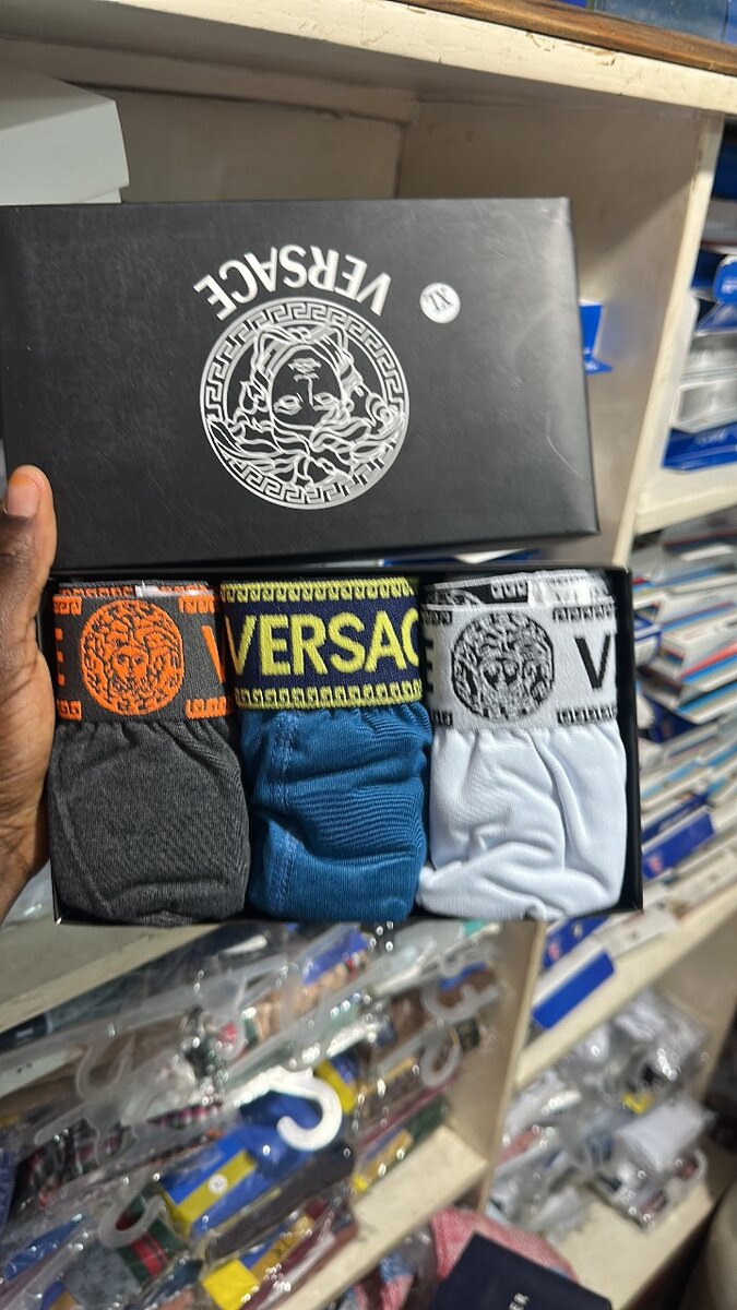 Boxers Versace coton lourd