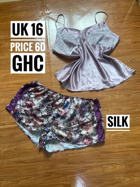 Silk nightwear