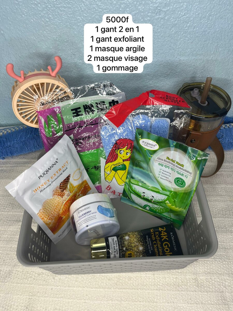 Kit skincare coréenne