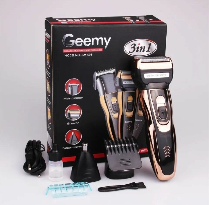 Tondeuse 3-en-1 Geemy