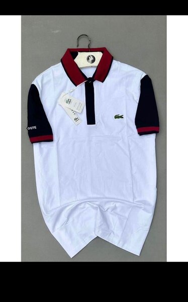 Polo coton glacé