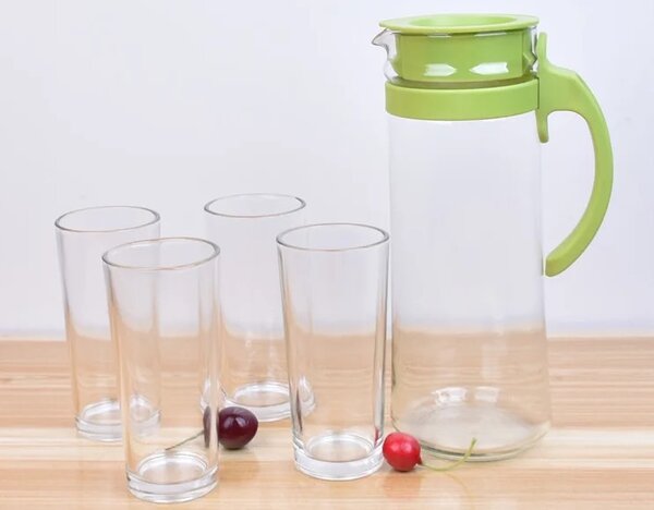 Glass jar set