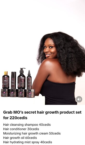 MOs secret hair growth set of 5
