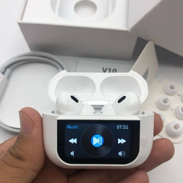 Écouteurs bluetooth écran