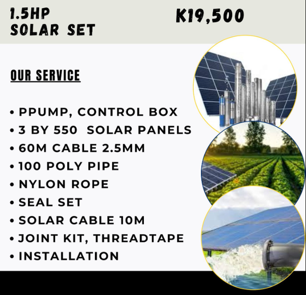 solar pump 1.5HP