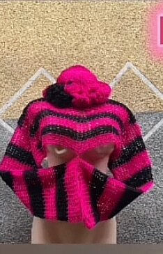 Tenue au crochet