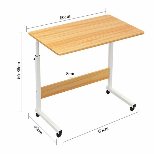 Adjustable laptop table