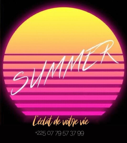 Summer cosmétique 