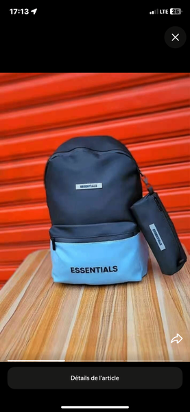 Sac à dos Essentials moderne