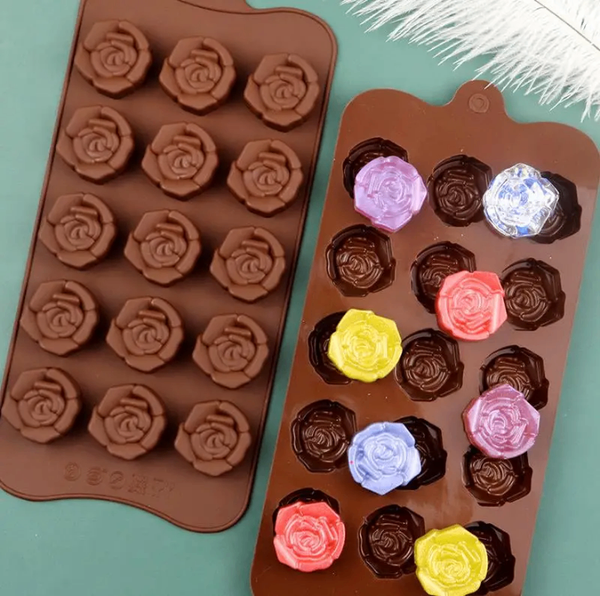 Moule Silicone Roses