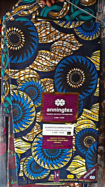 Wax fabric chitenge