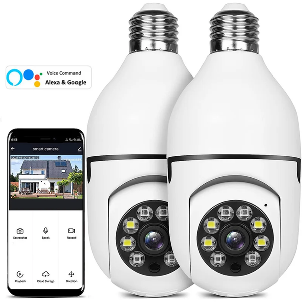 Caméra de surveillance ampoule