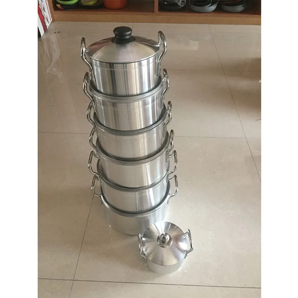 Batterie de Cuisine en Acier Inoxydable