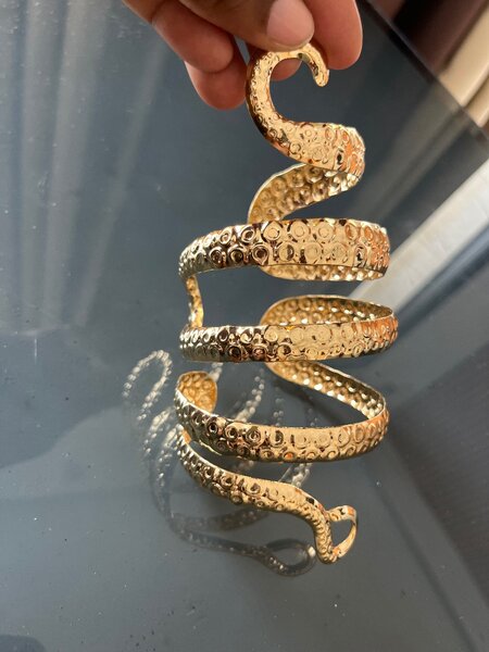 Bracelet jonc torsadé