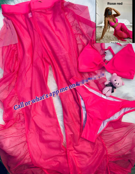 3 pieces swimsuit 