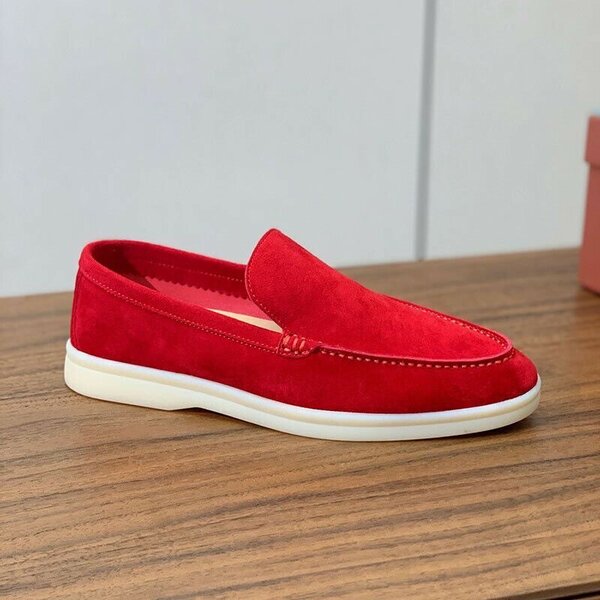 Mocassins en daim élégants