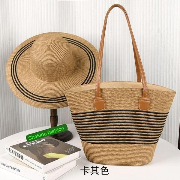 Lady Beach Bag and Hat