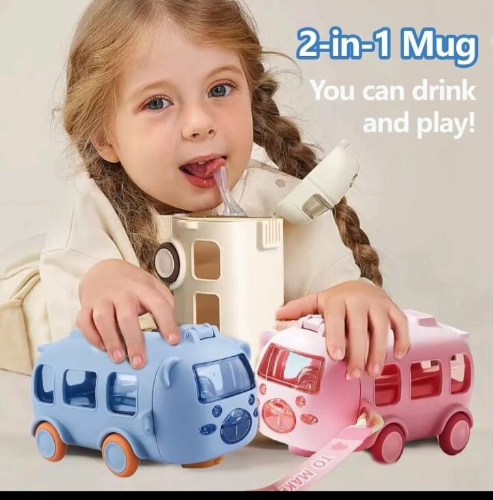 2-in-1 Kids Mug and Toy