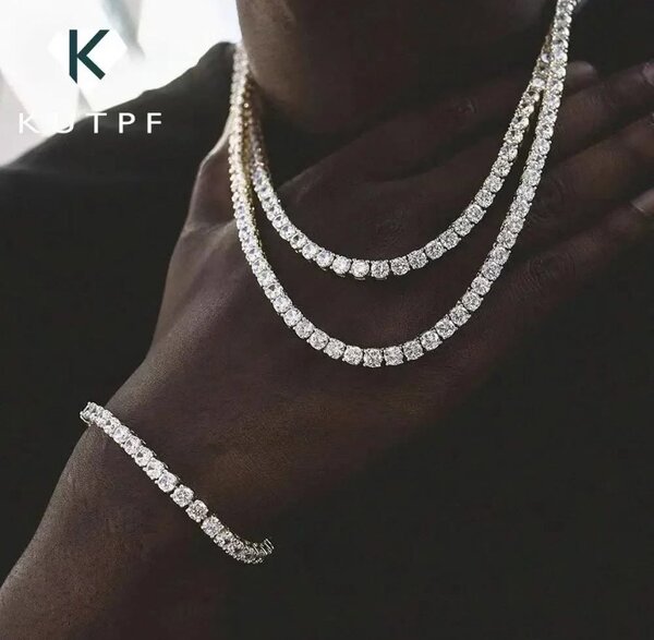 Collier VVS et Bracelet Homme