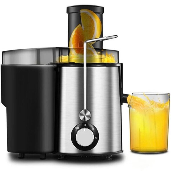 Electric Juice Extrator- Black/Silver